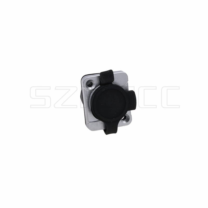 SZRMCC RJ45 Panel Mount Connector Cat5e RJ45 Ethernet Female LAN Module Bulkhead Panel Mount Coupler IP65 Waterproof Connector Socket with DustCap - Image 3
